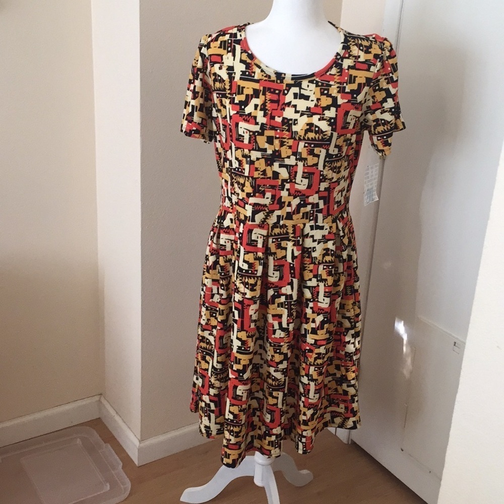 2XL LuLaRoe Amelia Dress E03 663